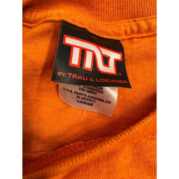 Y2K Vtg Cheetos Graphic T-Shirt Orange Sz L Unisex Cotton/Poly Blend - Picture 4 of 6